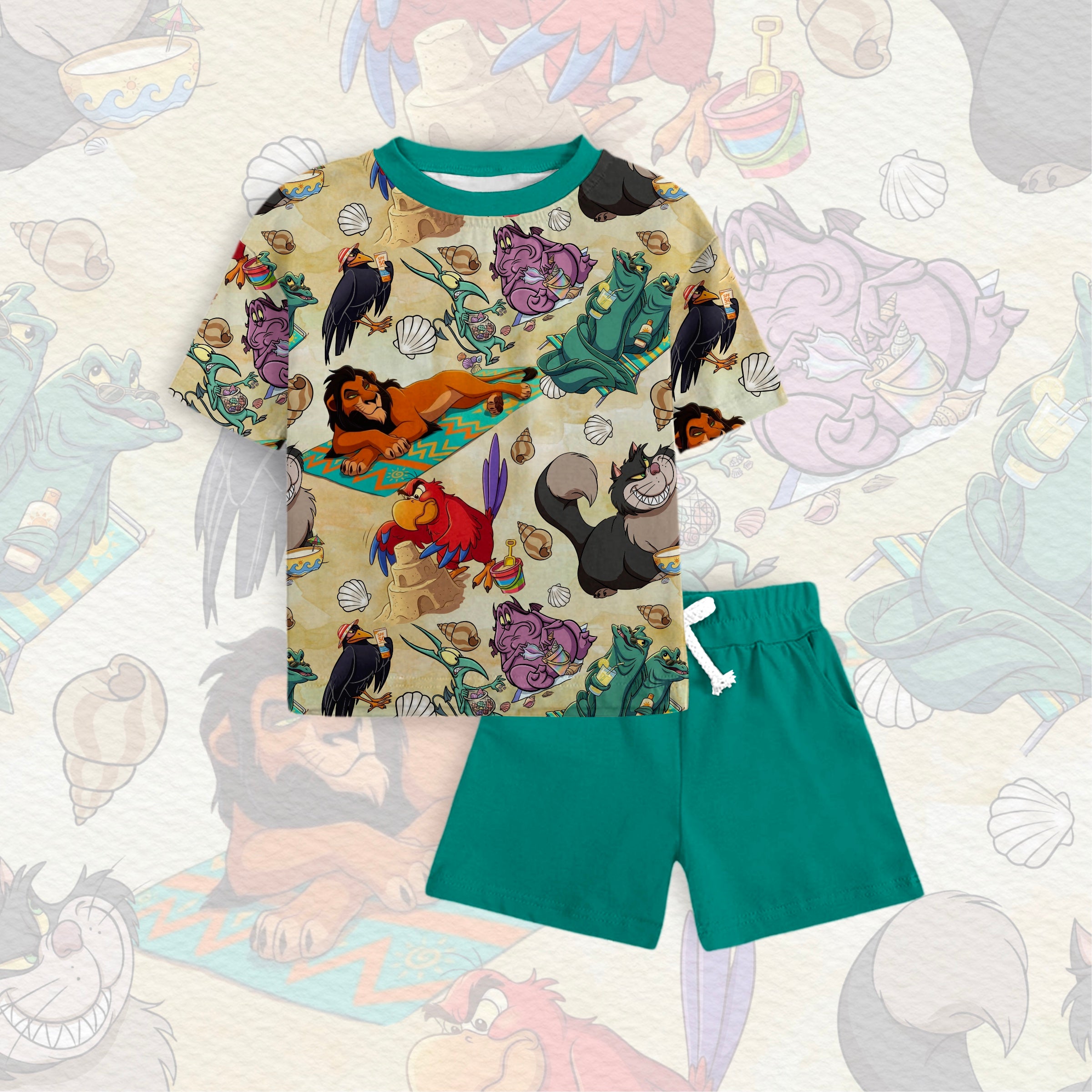 Villain vacay 2pc set
