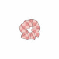 Checkered scrunchie